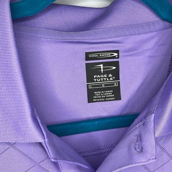 PAGE & TUTTLE MEN POLO SHIRT FTL-05-161 - Picture 5 of 6